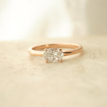 ROSE SOLITAIRE RING