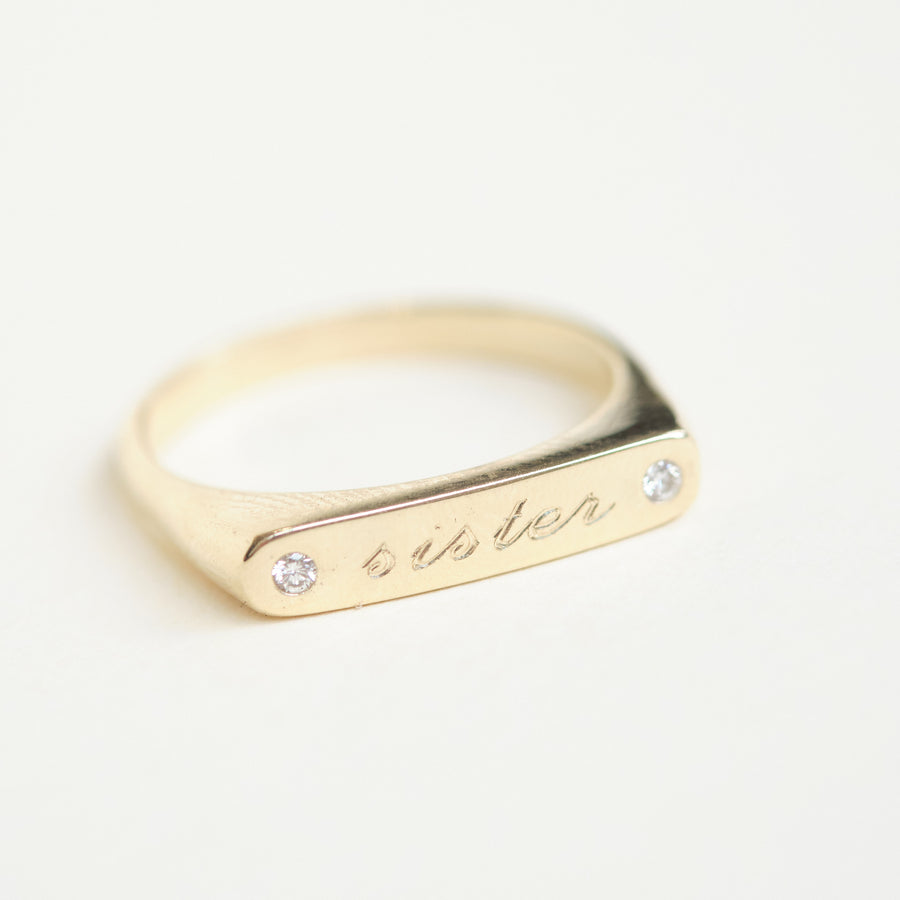 Sentido Jewelry Rings SENTIMENT RING – Ernest & Joe
